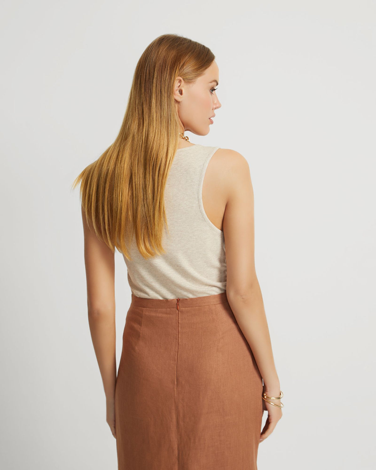 SANDY RIB TANK WOMENS TOPS