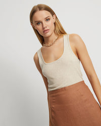 SANDY RIB TANK WOMENS TOPS