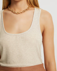 SANDY RIB TANK WOMENS TOPS