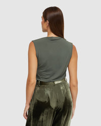 ASTRID JERSEY TOP WOMENS TOPS