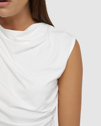 ASTRID JERSEY TOP WOMENS TOPS