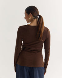 Lucy Fine Wool Knit WOMENS TOPS