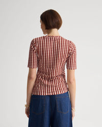 Imogen Printed Jersey Top WOMENS TOPS