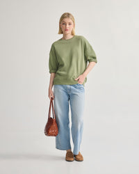 Maeve French Terry Top WOMENS TOPS