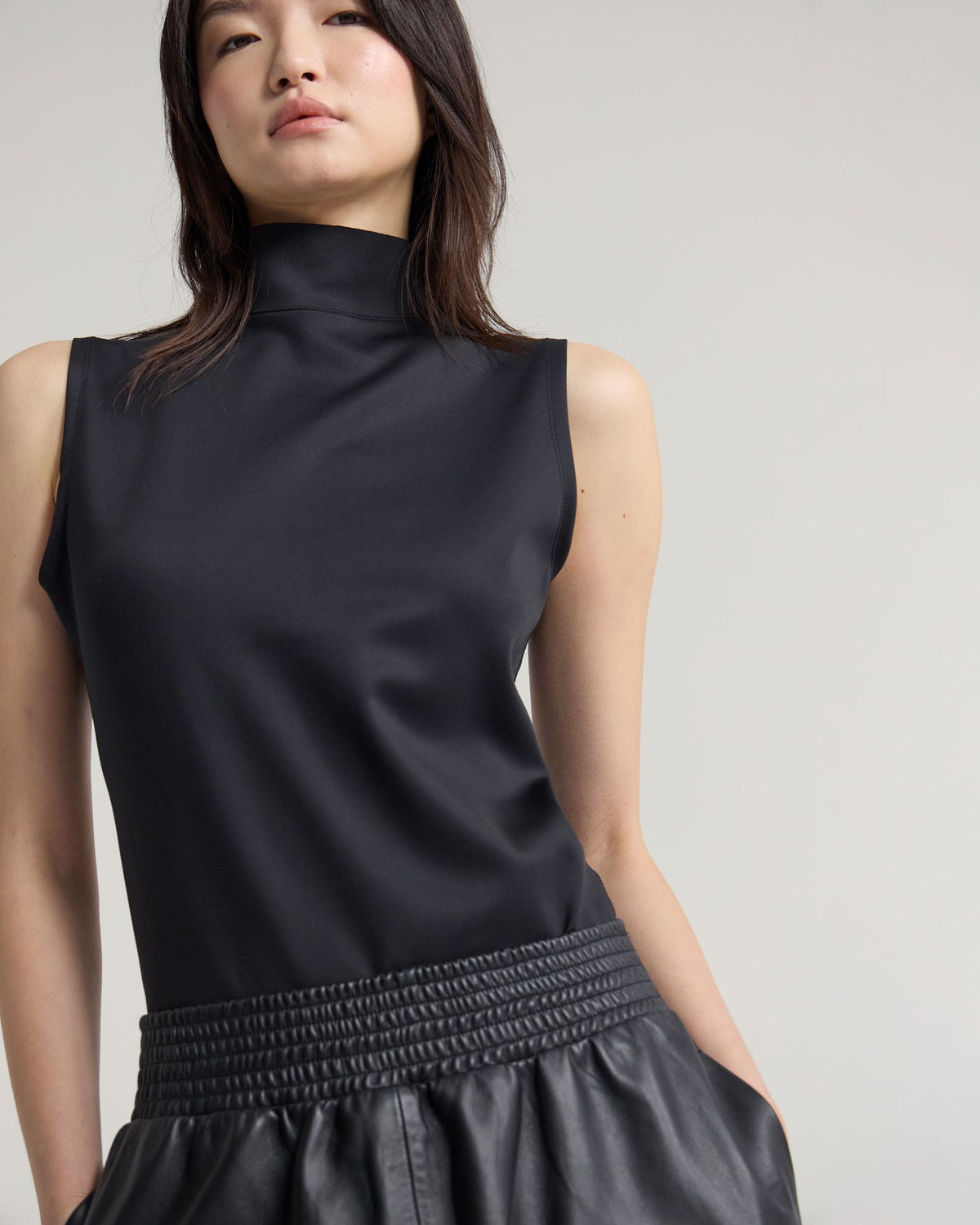 Laura Stretch Knit Top WOMENS TOPS