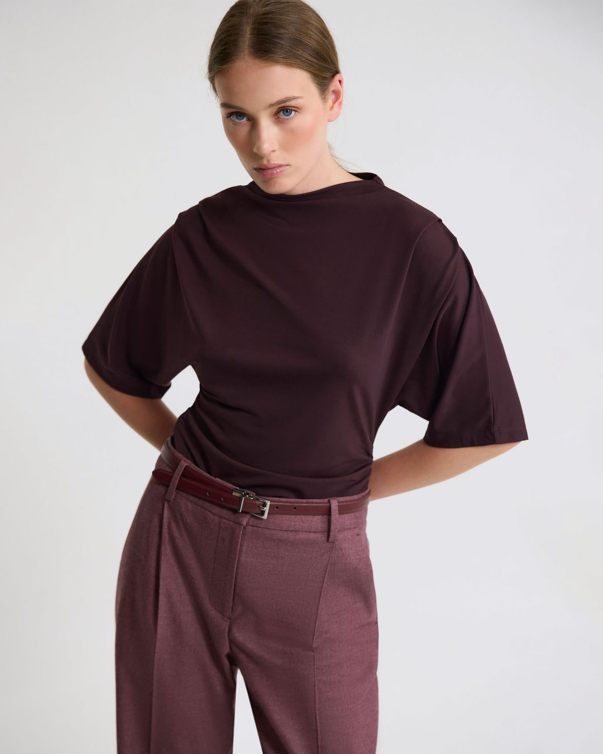 Rosie Stretch Jersey Top