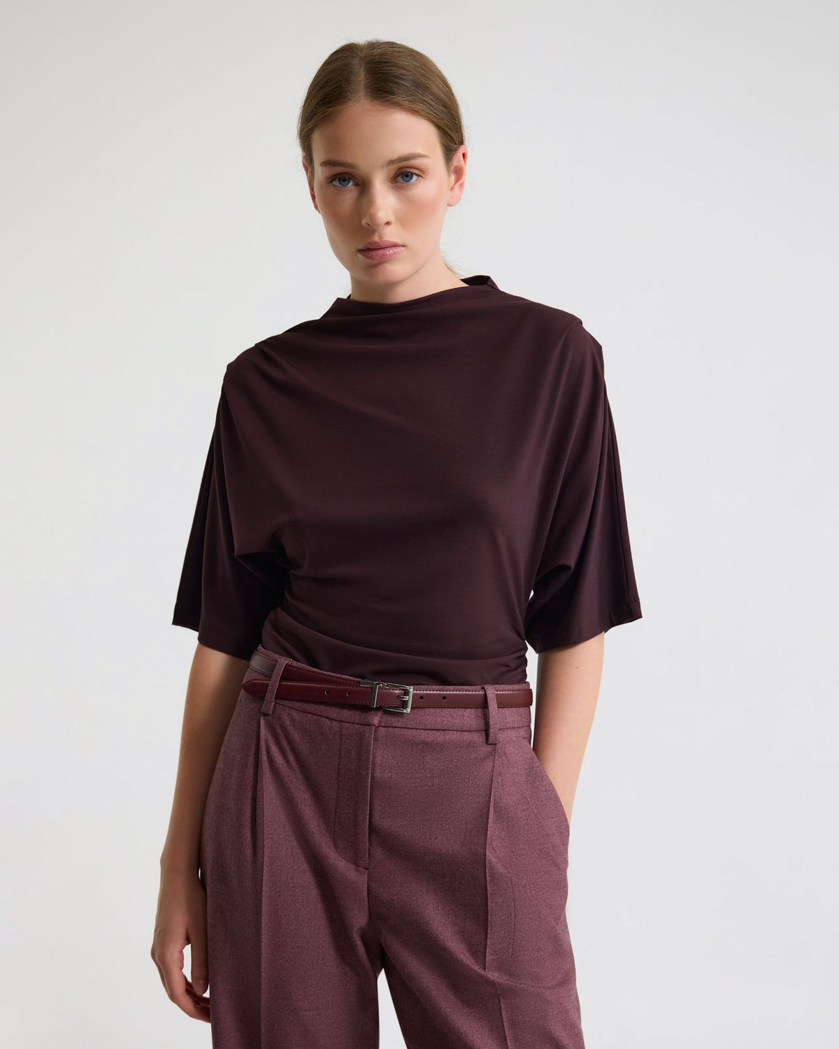 Rosie Stretch Jersey Top