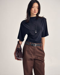 Rosie Stretch Jersey Top WOMENS TOPS