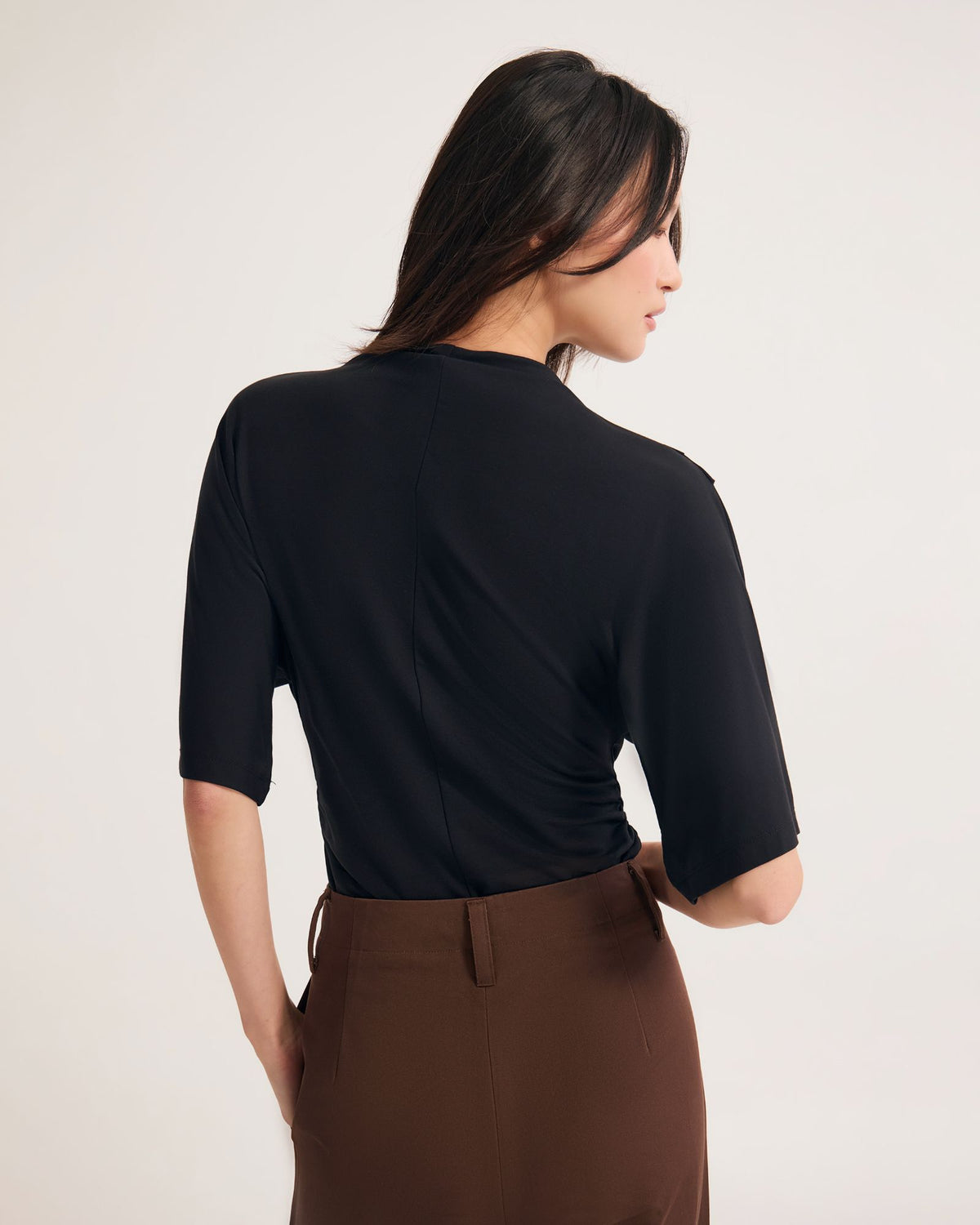 Rosie Stretch Jersey Top WOMENS TOPS