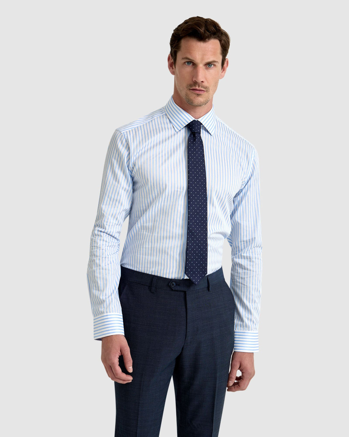 ISLINGTON STRIPE SHIRT MENS SHIRTS