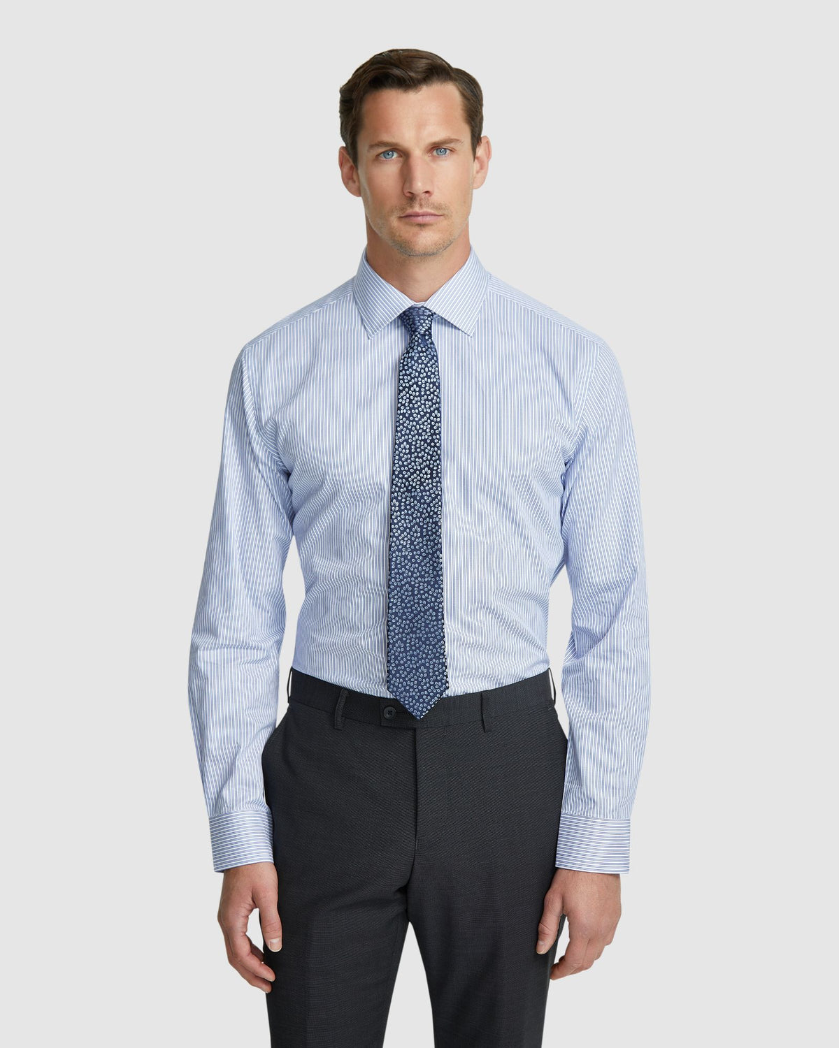 ISLINGTON STRIPE SHIRT MENS SHIRTS