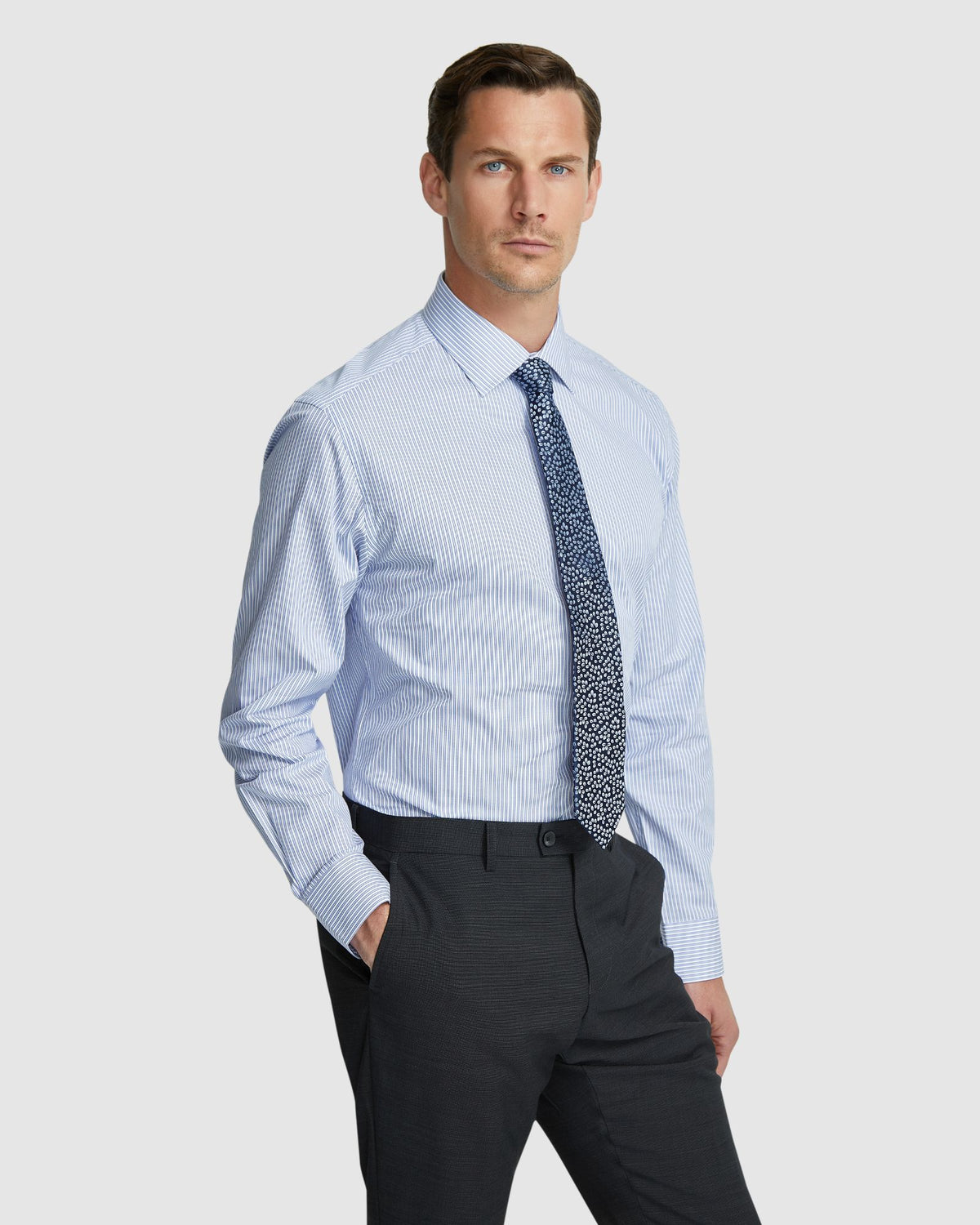 ISLINGTON STRIPE SHIRT MENS SHIRTS