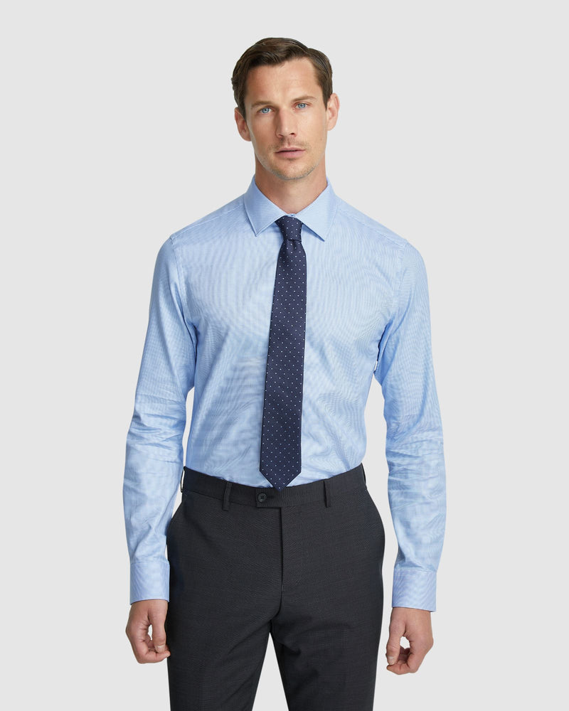 BECKTON MINI CHECK SHIRT MENS SHIRTS