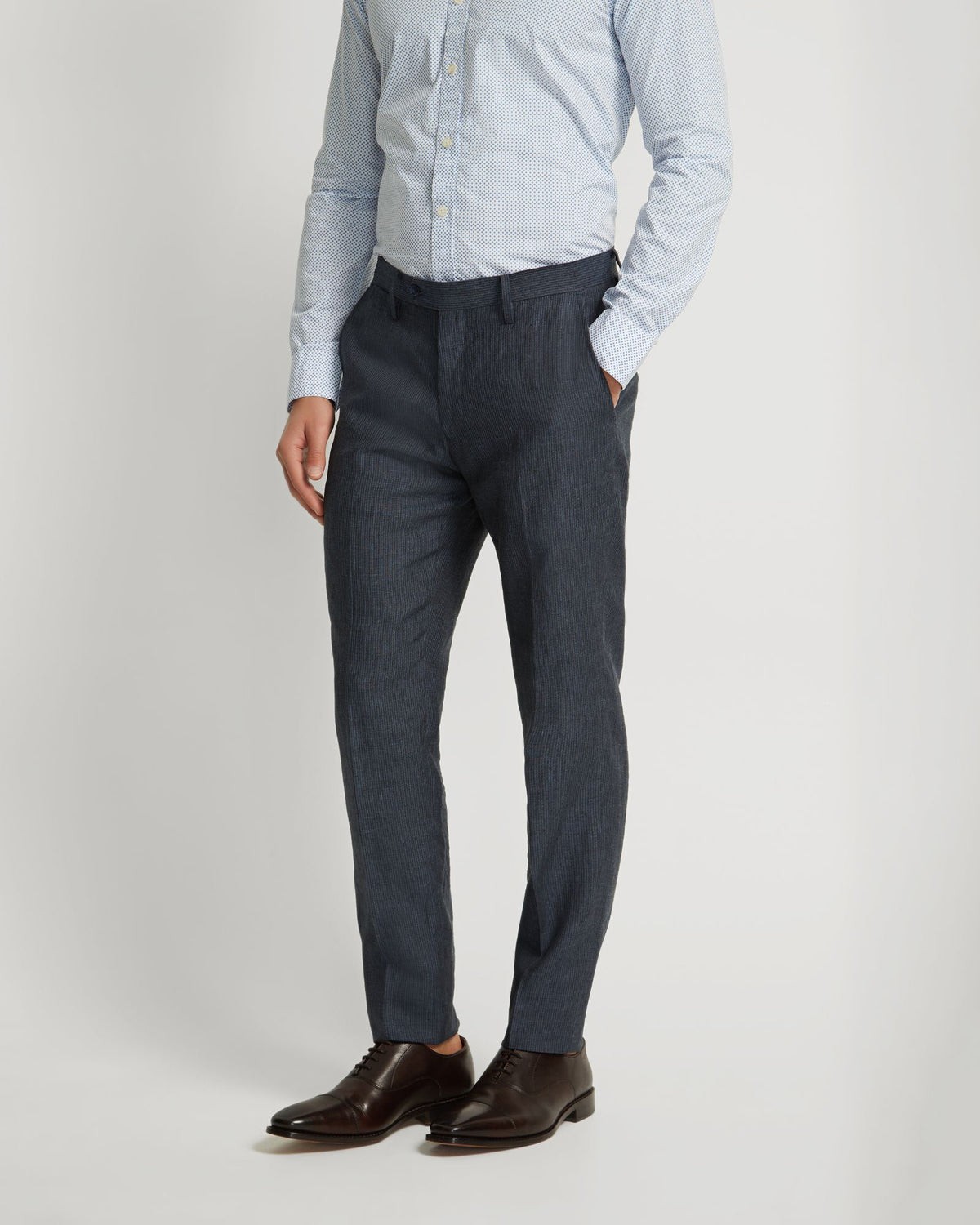 BYRON LINEN TROUSERS - AVAILABLE ~ 1-2 weeks MENS TROUSERS