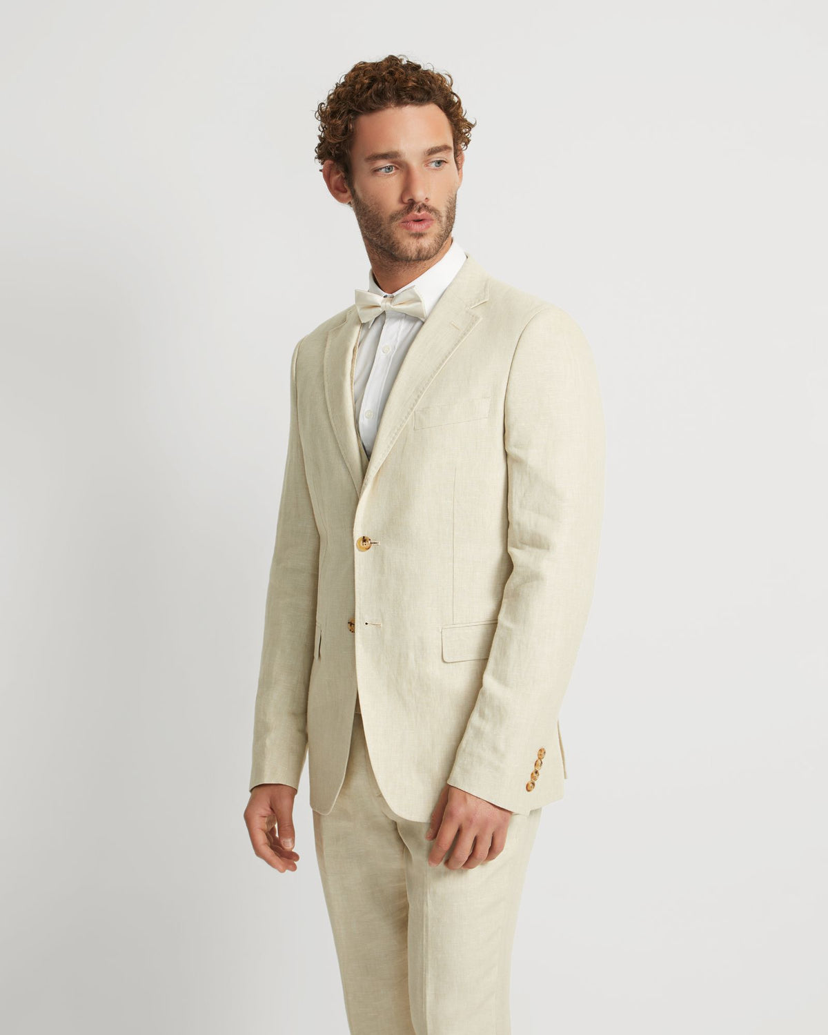 BYRON LINEN JACKET - AVAILABLE ~ 1-2 weeks MENS JACKETS AND COATS