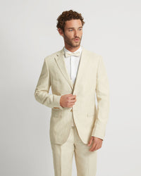 BYRON LINEN JACKET - AVAILABLE ~ 1-2 weeks MENS JACKETS AND COATS