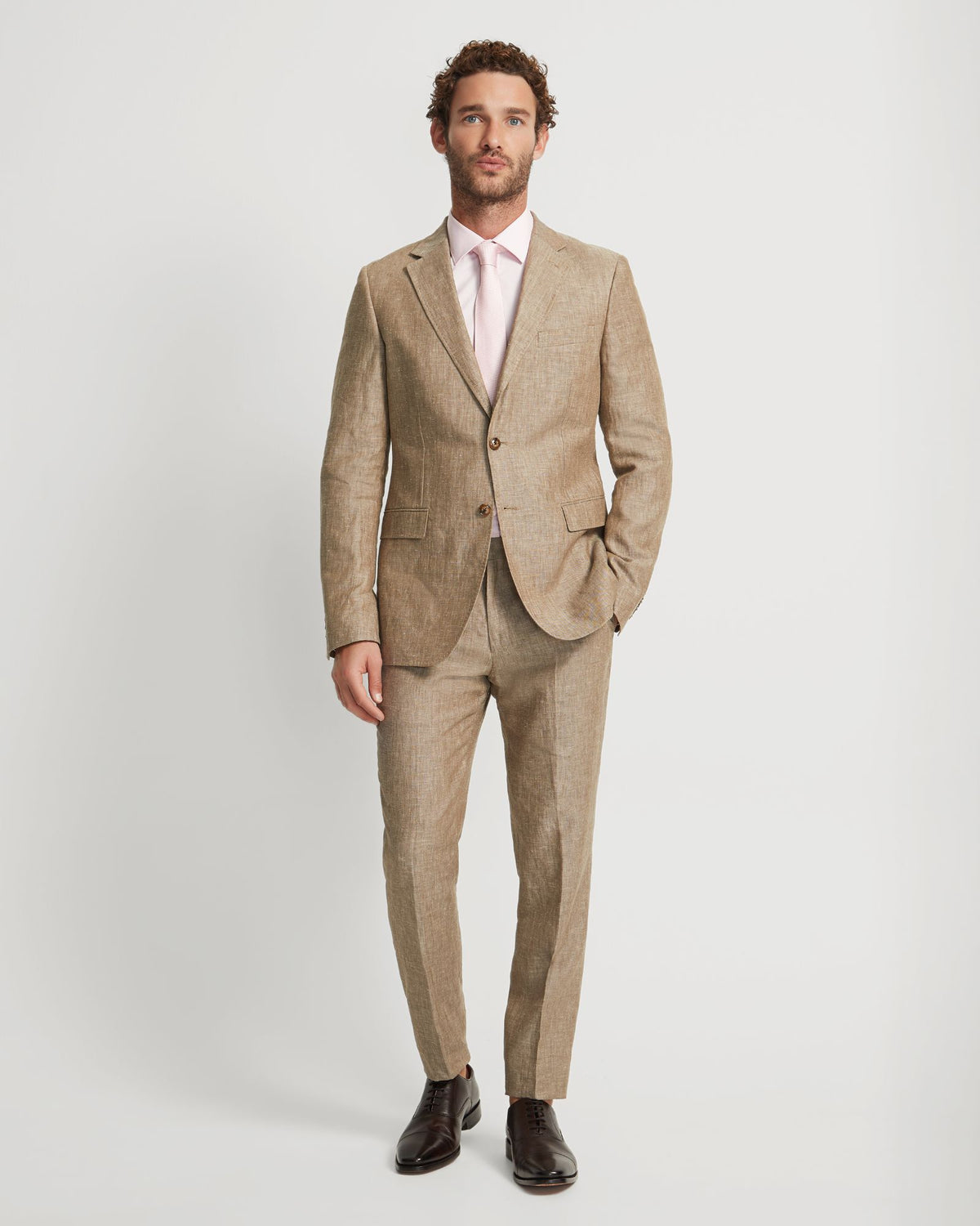 BYRON LINEN JACKET - AVAILABLE ~ 1-2 weeks MENS JACKETS AND COATS