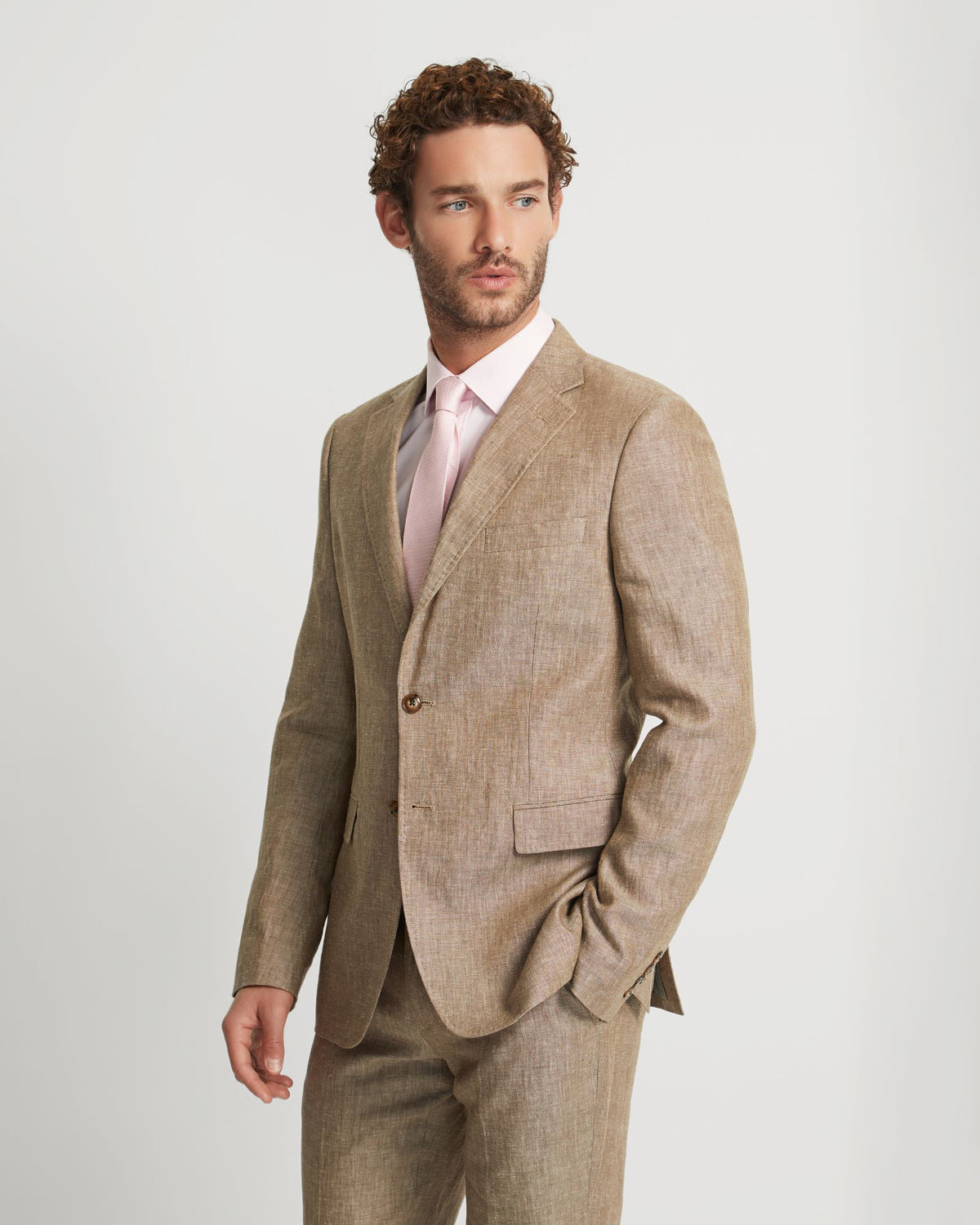 BYRON LINEN JACKET - AVAILABLE ~ 1-2 weeks MENS JACKETS AND COATS
