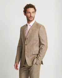 BYRON LINEN JACKET - AVAILABLE ~ 1-2 weeks MENS JACKETS AND COATS