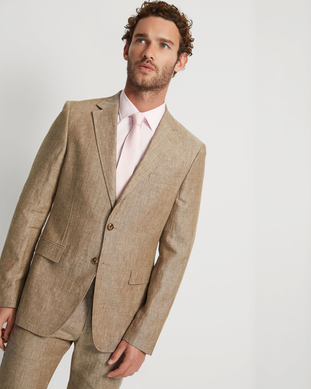 BYRON LINEN JACKET - AVAILABLE ~ 1-2 weeks MENS JACKETS AND COATS