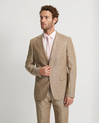 BYRON LINEN JACKET - AVAILABLE ~ 1-2 weeks MENS JACKETS AND COATS