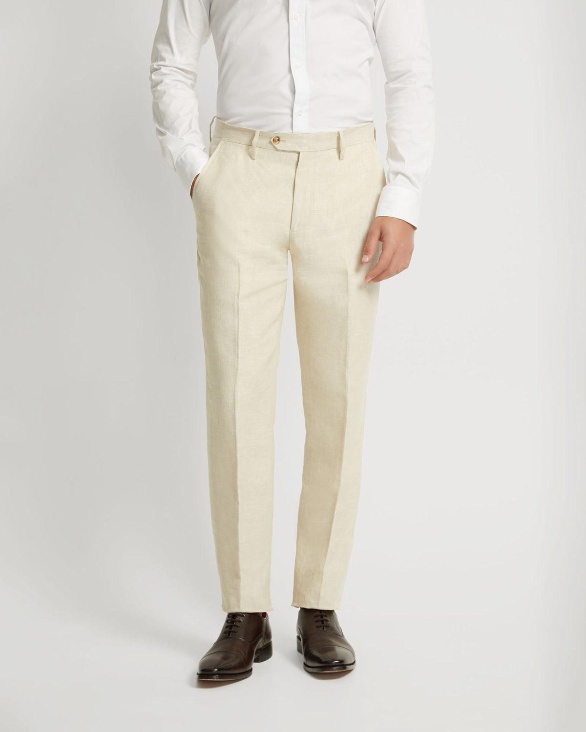 BYRON LINEN TROUSERS - AVAILABLE ~ 1-2 weeks MENS TROUSERS