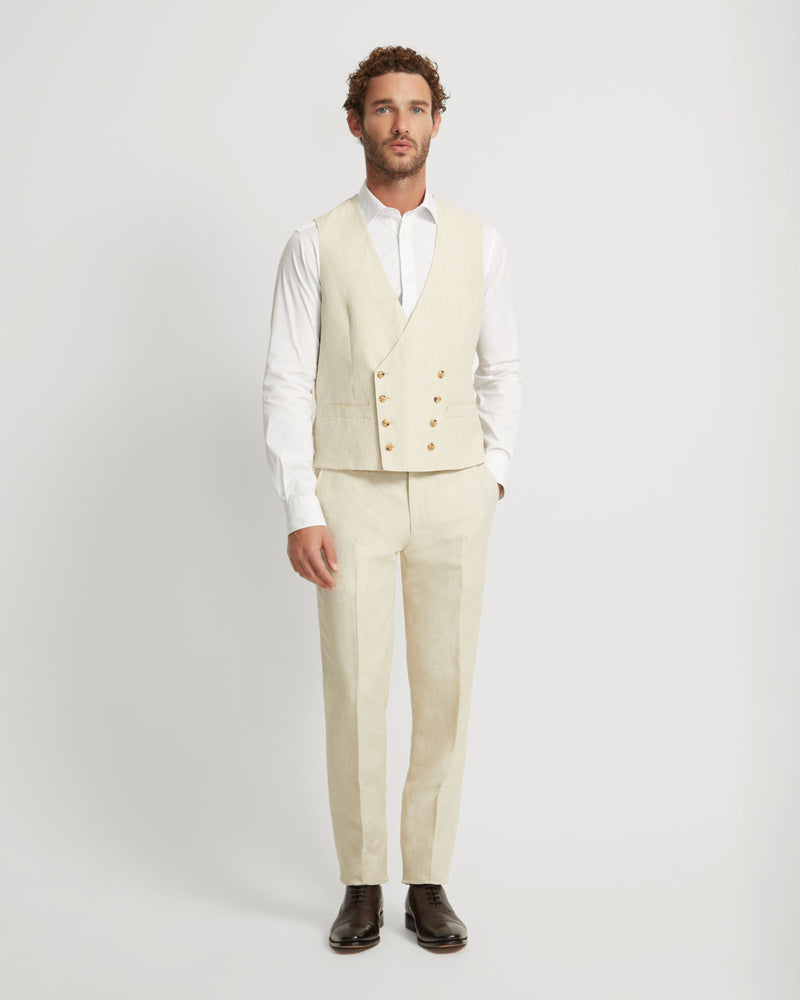 CLIVEDON DOUBLE BREAST WAISTCOAT - AVAILABLE ~ 1-2 weeks MENS JACKETS AND COATS