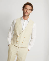 CLIVEDON DOUBLE BREAST WAISTCOAT - AVAILABLE ~ 1-2 weeks MENS JACKETS AND COATS