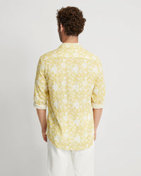 HOLLOWAY LINEN BLEND PRINTED SHIRT MENS SHIRTS