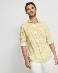 HOLLOWAY LINEN BLEND PRINTED SHIRT MENS SHIRTS