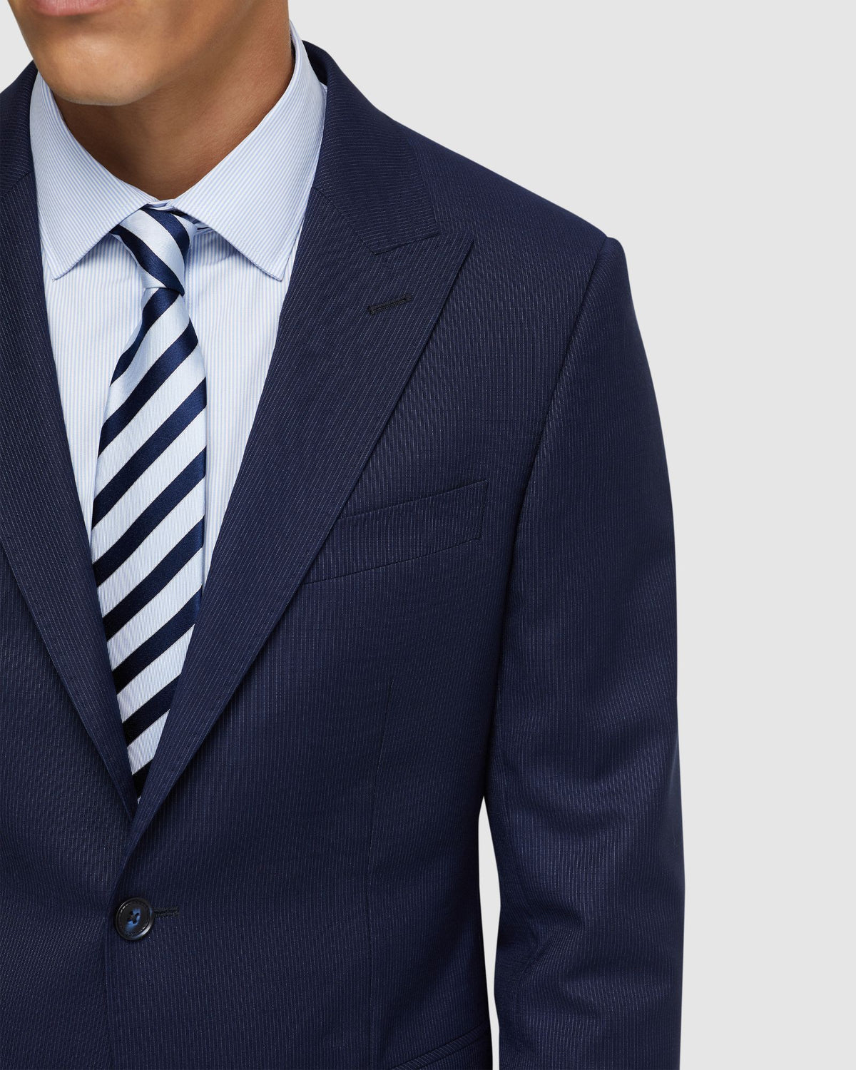 BYRON LUXURY HALF CANVAS SUIT JACKET MENS SUITS