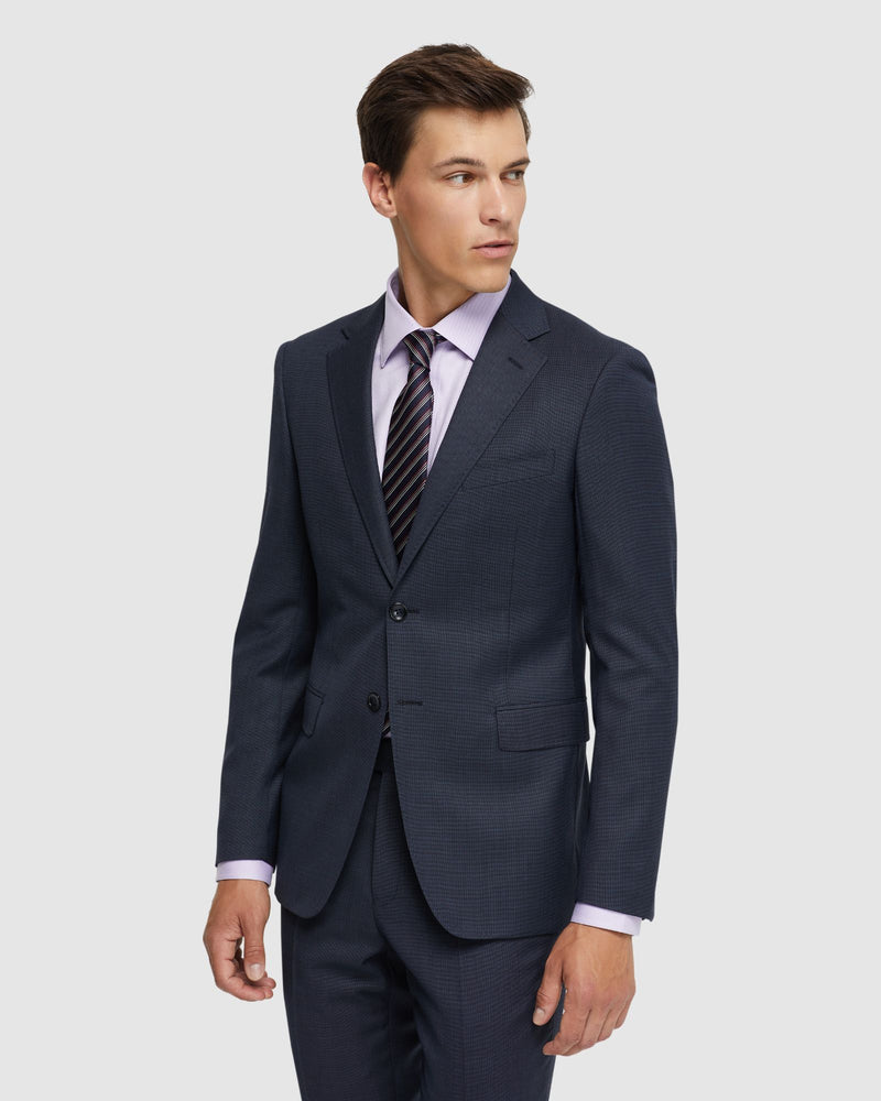 BYRON LUXURY HALF CANVAS SUIT JACKET MENS SUITS