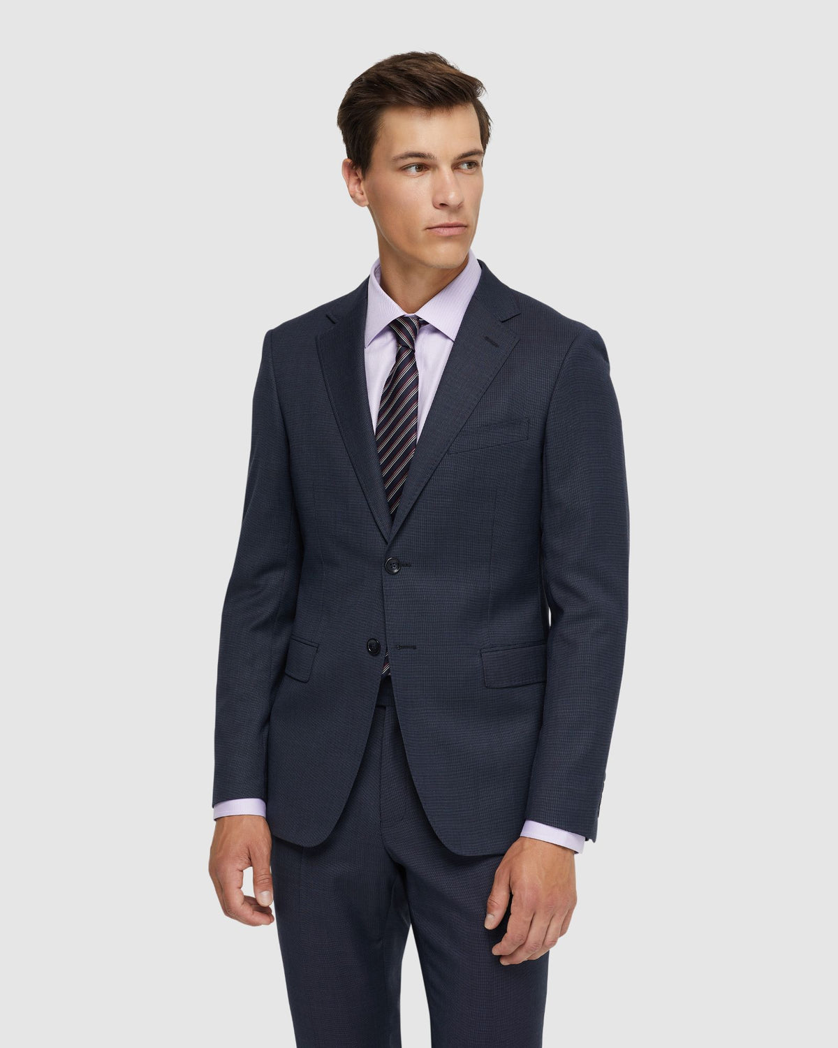 BYRON LUXURY HALF CANVAS SUIT JACKET MENS SUITS
