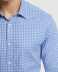 BECKTON GINGHAM CHECK SHIRT MENS SHIRTS
