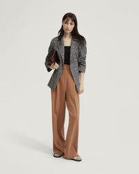 AVERY WOOL BLEND CHECK BLAZER - AVAILABLE ~ 1-2 weeks WOMENS SUITS JKTS COATS