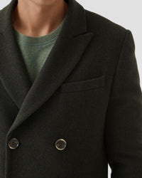Atticus Wool Rich Twill Coat