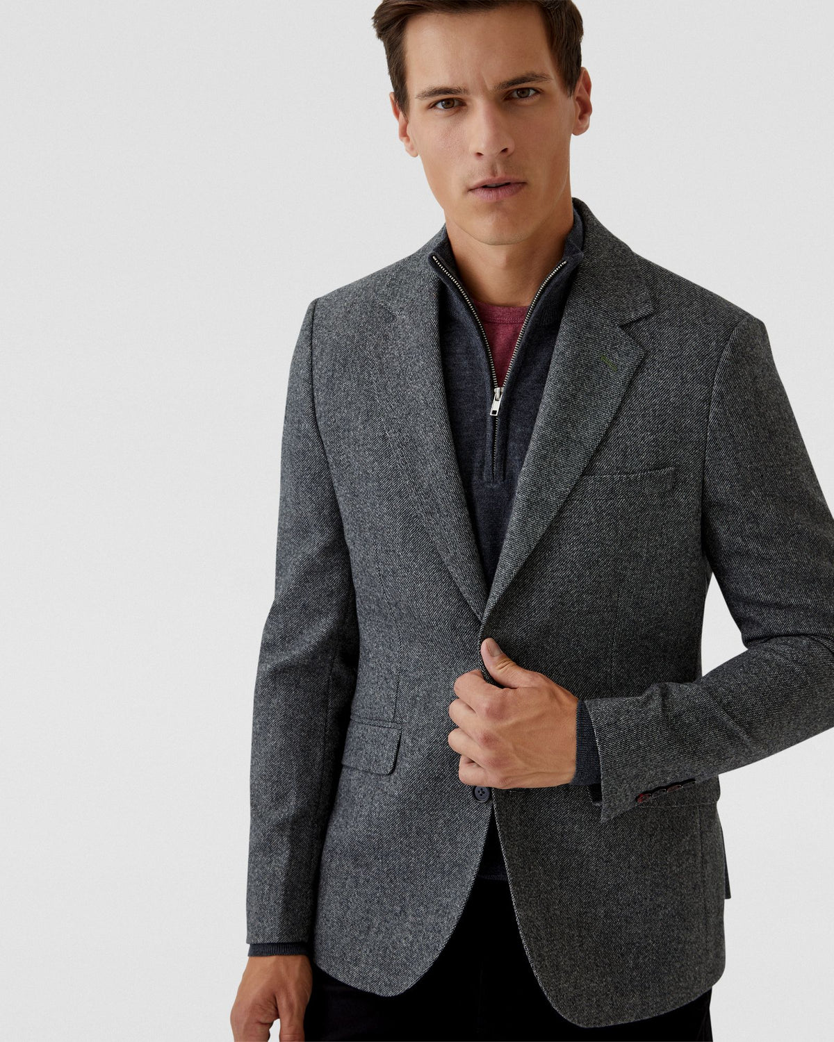 BLAKE WOOL RICH BLAZER MENS JACKETS AND COATS