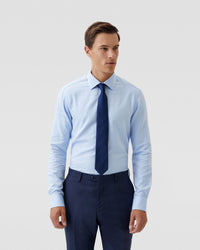 BECKTON HERRINGBONE COTTON SHIRT MENS SHIRTS