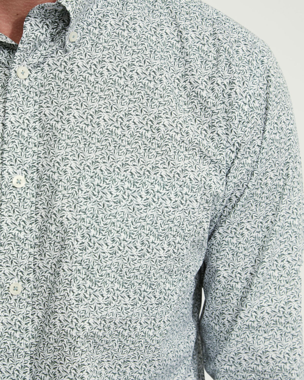 UXBRIDGE PRINTED COTTON SHIRT MENS SHIRTS
