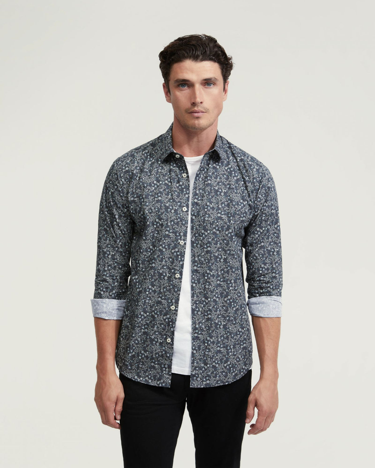 KENTON PRINTED FLORAL SHIRT MENS SHIRTS