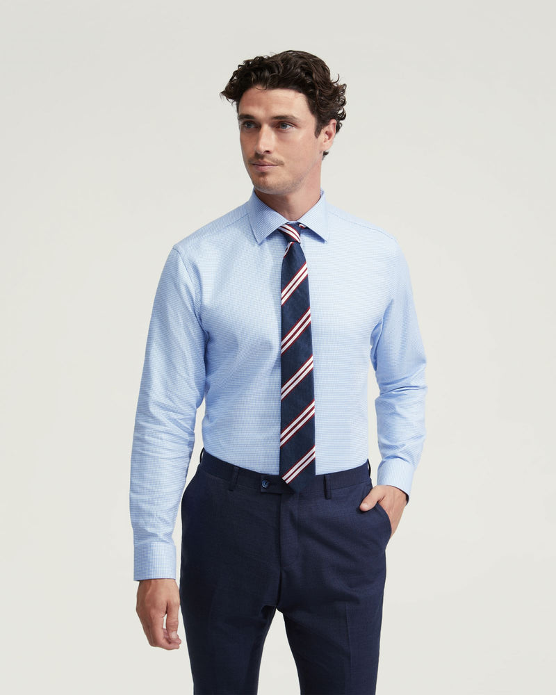 ISLINGTON DOBBY SHIRT MENS SHIRTS