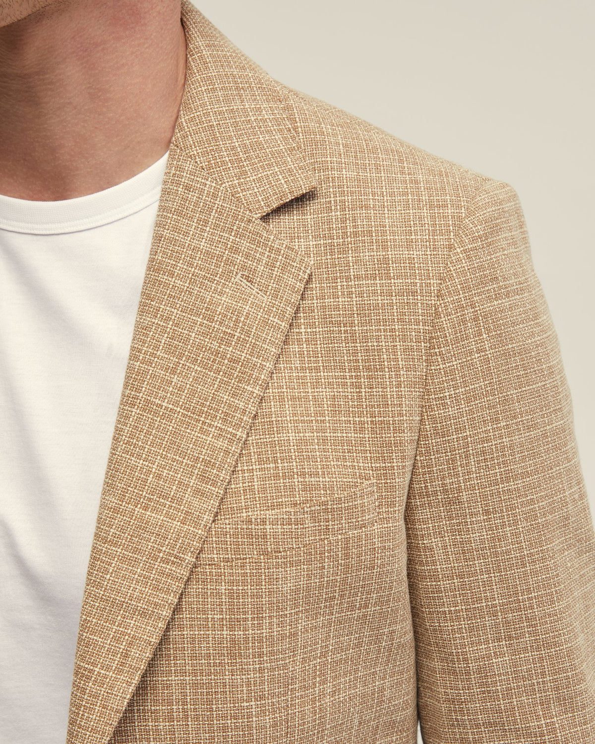 BLAKE LINEN BLEND BLAZER MENS JACKETS AND COATS