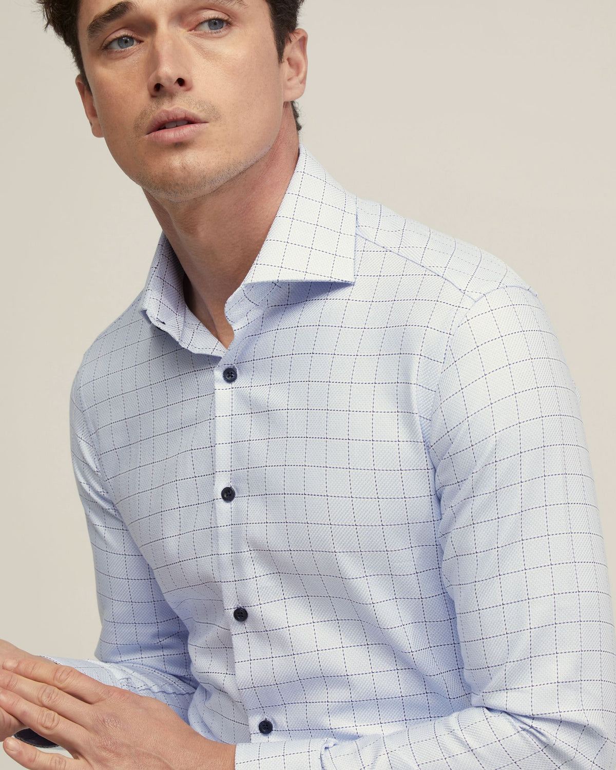 TRAFALGAR CHECK SHIRT MENS SHIRTS