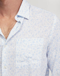 Holloway Linen Blend Printed Shirt MENS JACKETS AND COATS