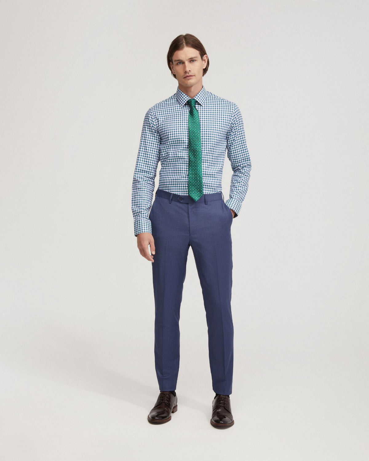 BECKTON EGYPTIAN COTTON TENCEL SHIRT MENS SHIRTS