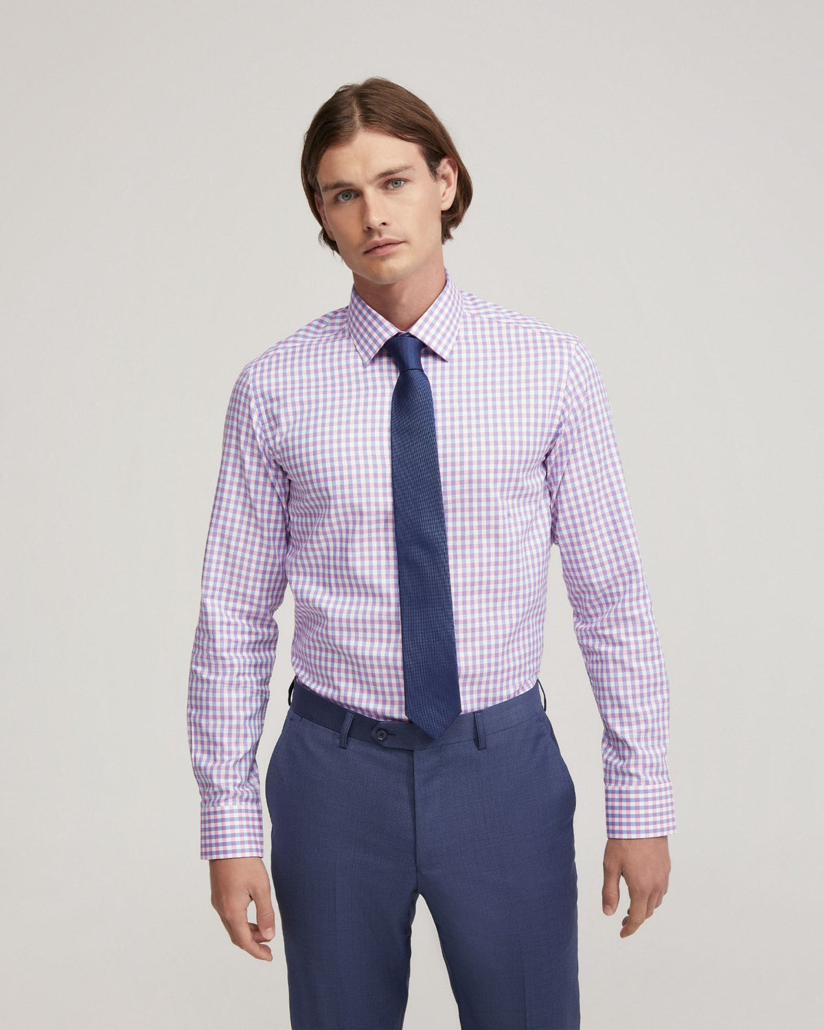 BECKTON EGYPTIAN COTTON TENCEL SHIRT MENS SHIRTS