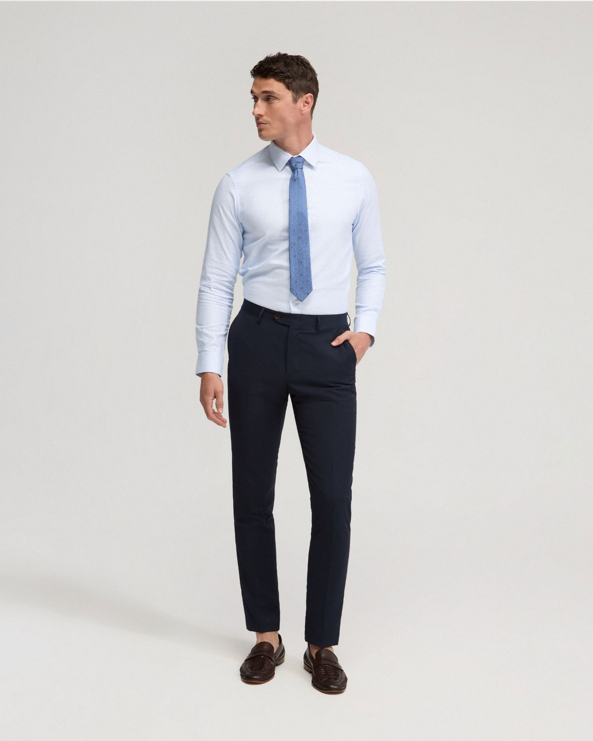 Beckton Cotton Dobby Shirt MENS SHIRTS