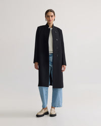 Olive Wool Coat - Available ~ 1-2 weeks WOMENS SUITS JKTS COATS