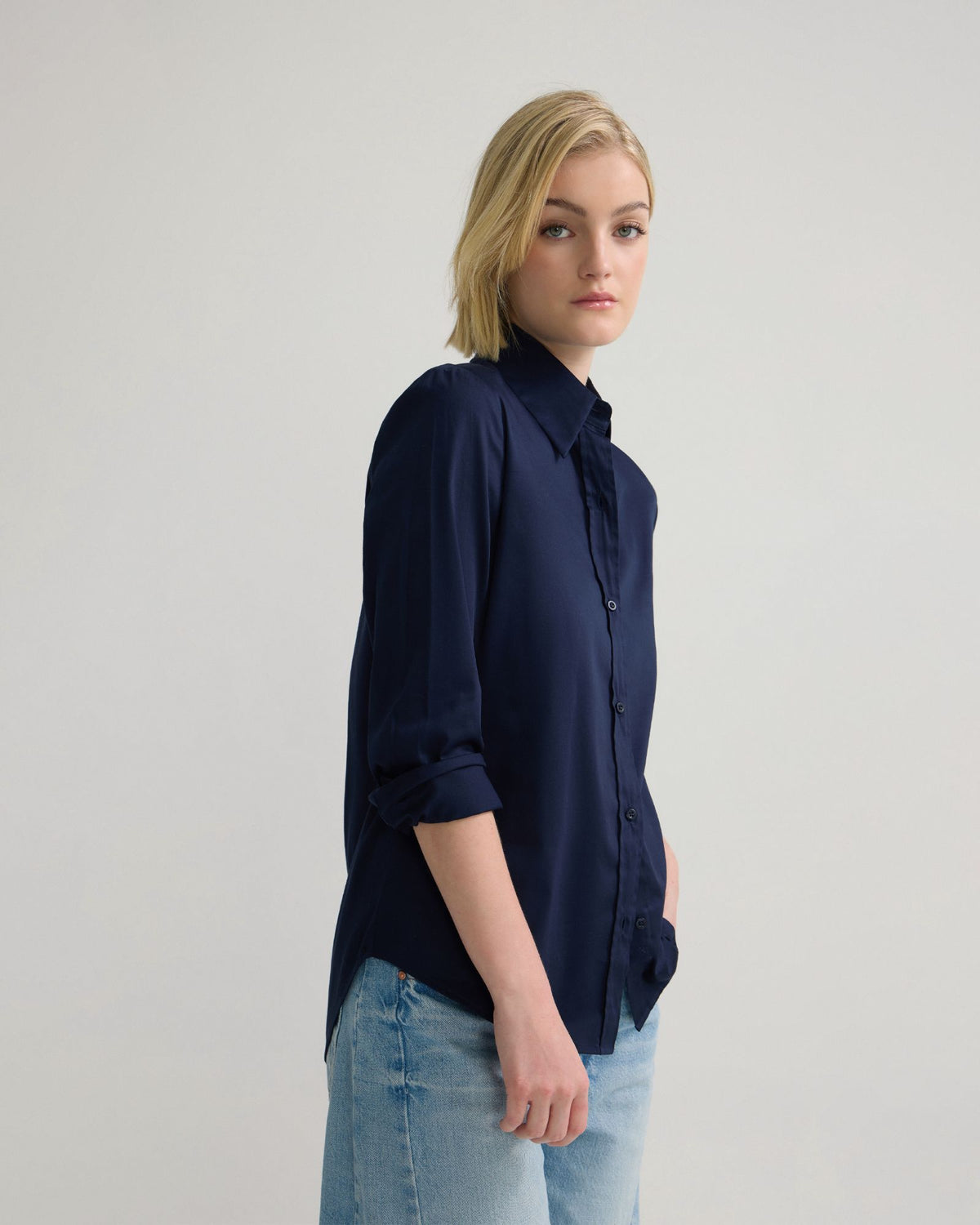 Adrienne Stretch Shirt WOMENS SUITS JKTS COATS