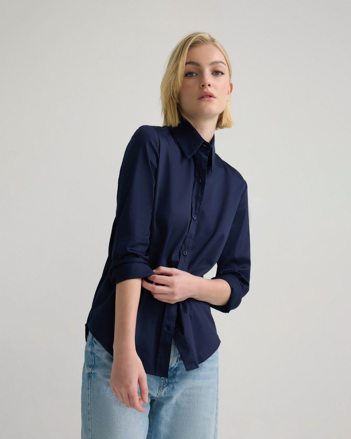 Adrienne Stretch Shirt WOMENS SUITS JKTS COATS